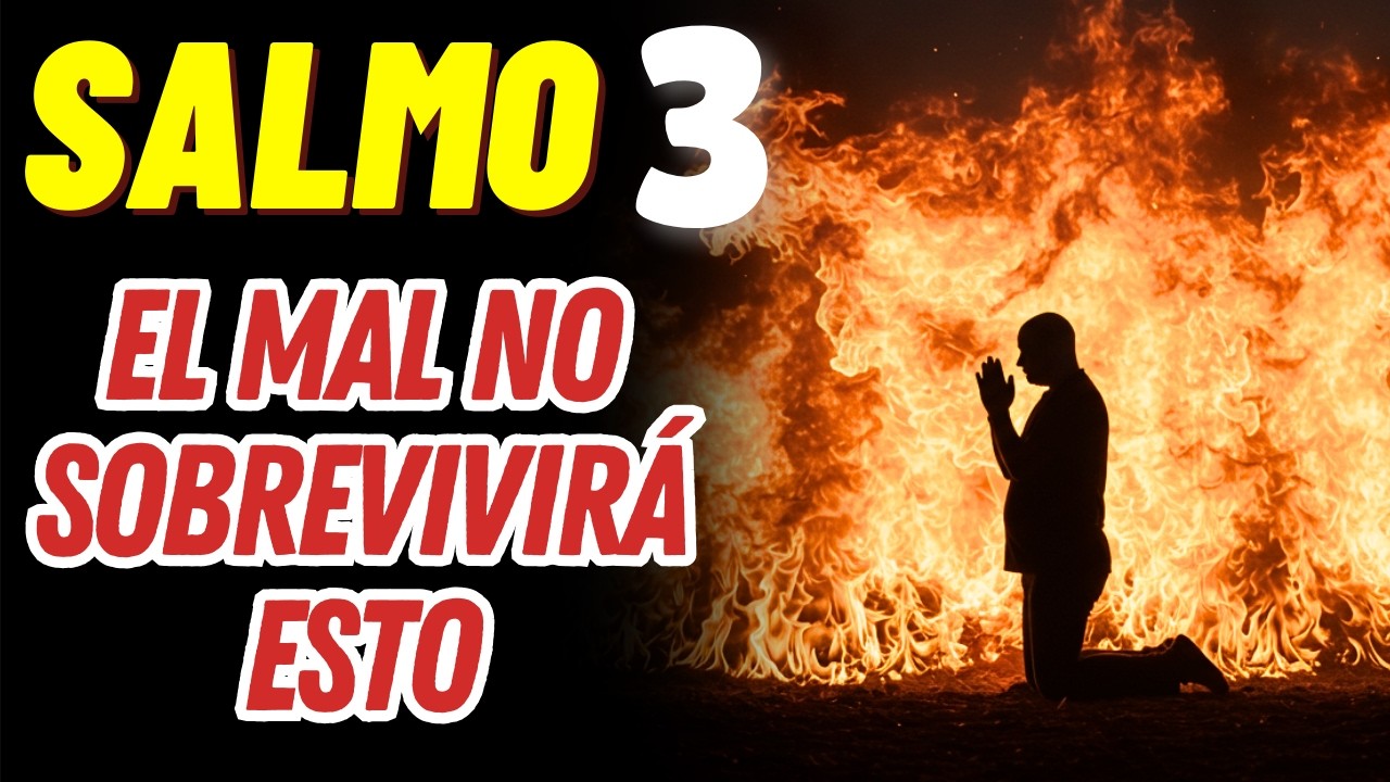 SALMO 3 - Destruye el Mal, la Brujería y las Maldiciones | TU ENEMIGO CAERÁ AHORA!