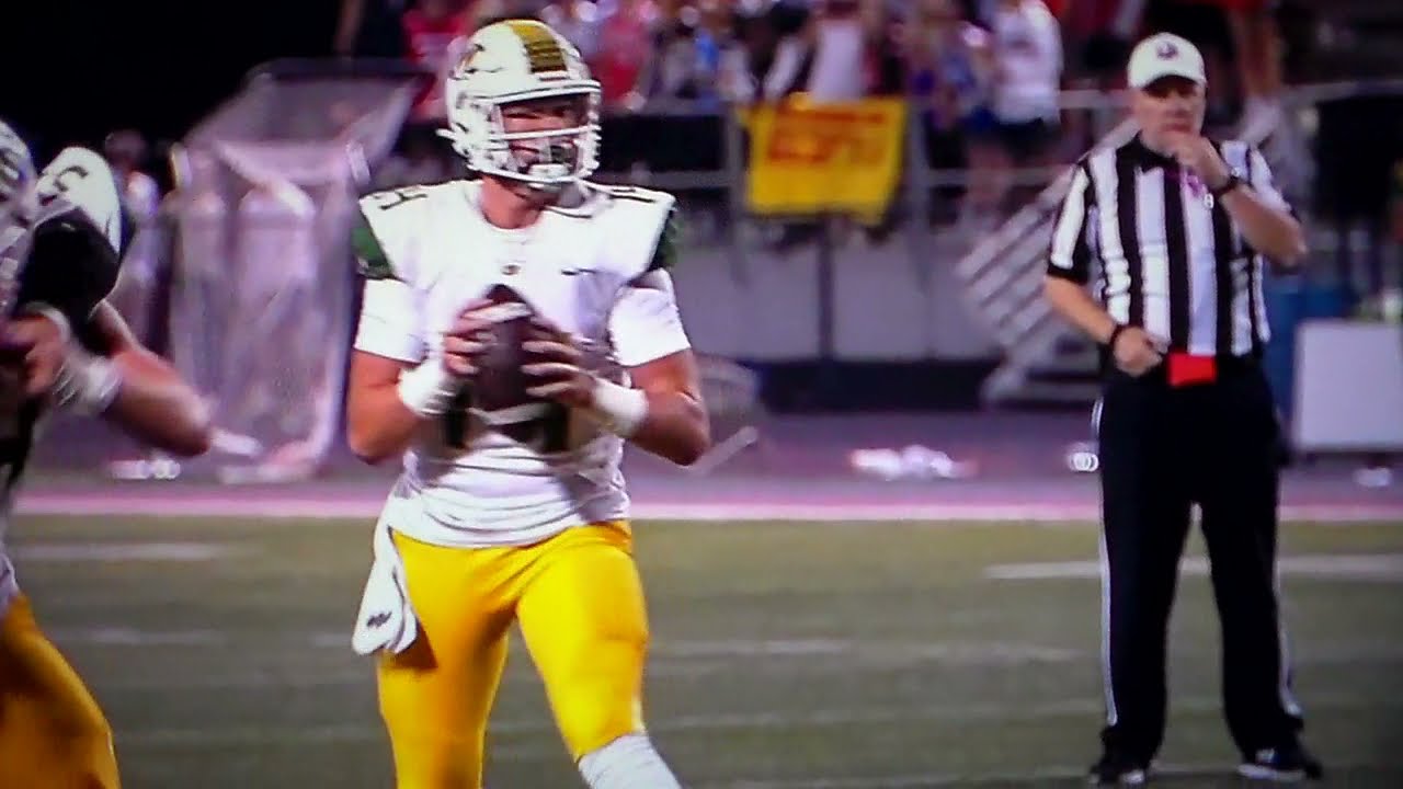 Penn State commit Drew Allar throws 4th TD pass of game for Medina vs. Mentor, 10/1/21