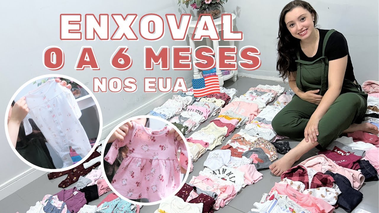 COMPRAS DO ENXOVAL DA BEBÊ EM ORLANDO: 0 A 6 MESES