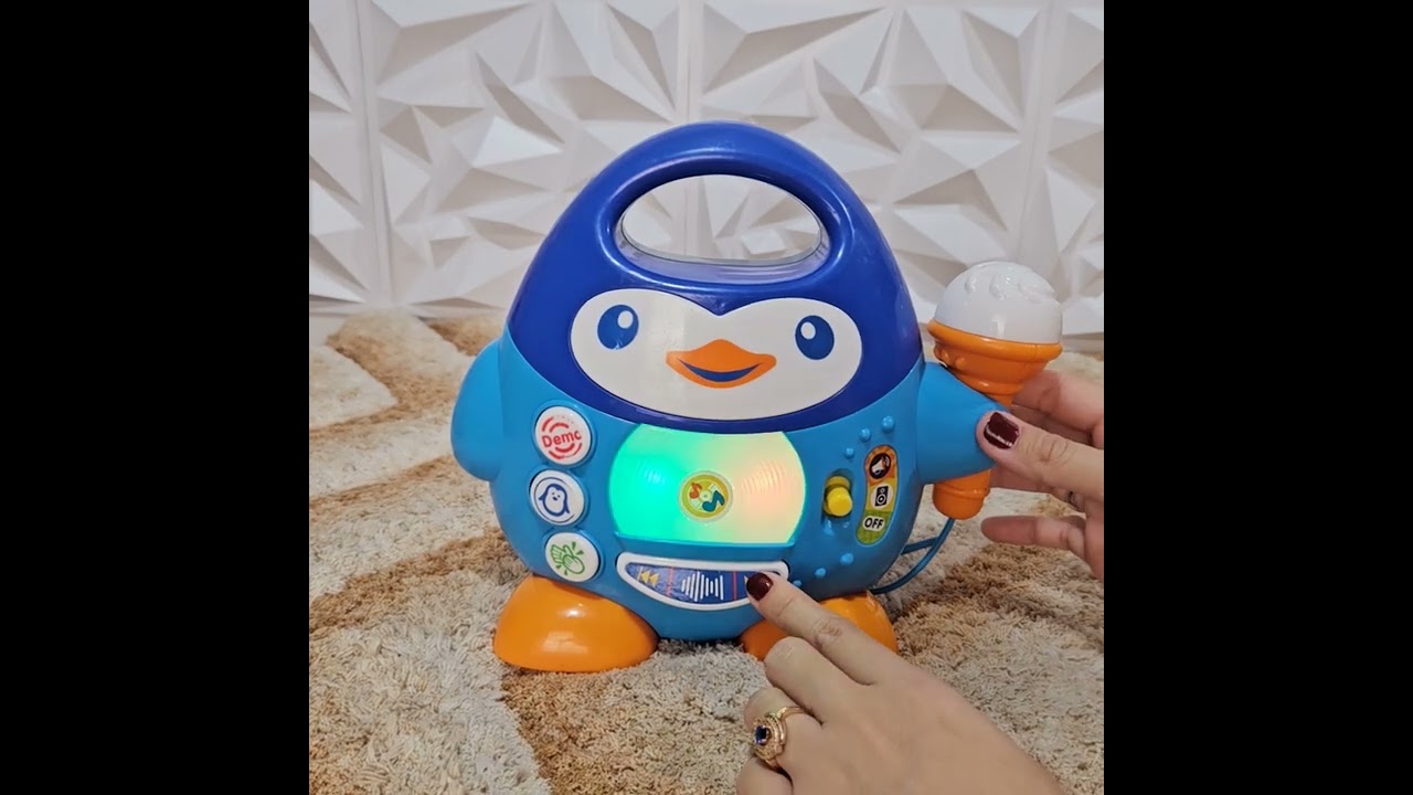 Winfun Penguin Music Player with Microphone
