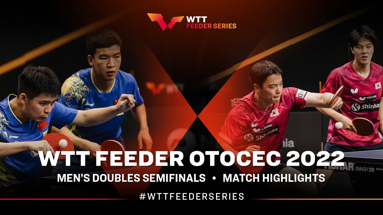Xiang Peng/Lin Shidong vs An Jaehyun/Cho Seungmin | MD | WTT Feeder Otocec 2022 | (SF)