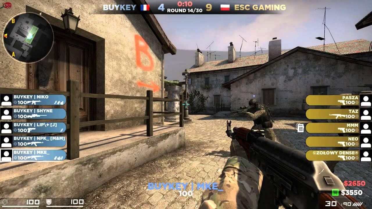 SLTV STARSERIES SEASON IV - ESC Gaming vs. Buykey de_inferno_se