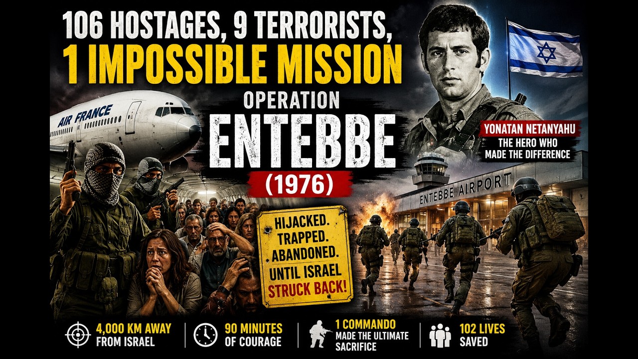 The Greatest Hostage Rescue in History | Operation Thunderbolt