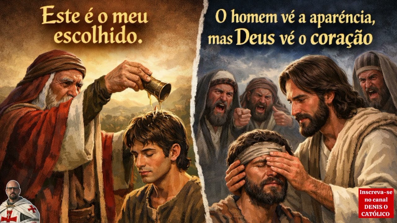 22° Reflexão Quaresmal: O homem vê a aparência mas Deus vê o coração! 