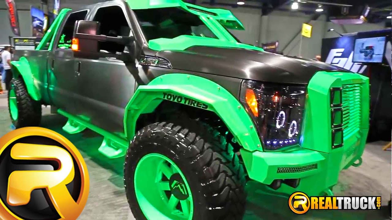 Fab Fours Ford Super Duty Platinum Custom Truck on 40