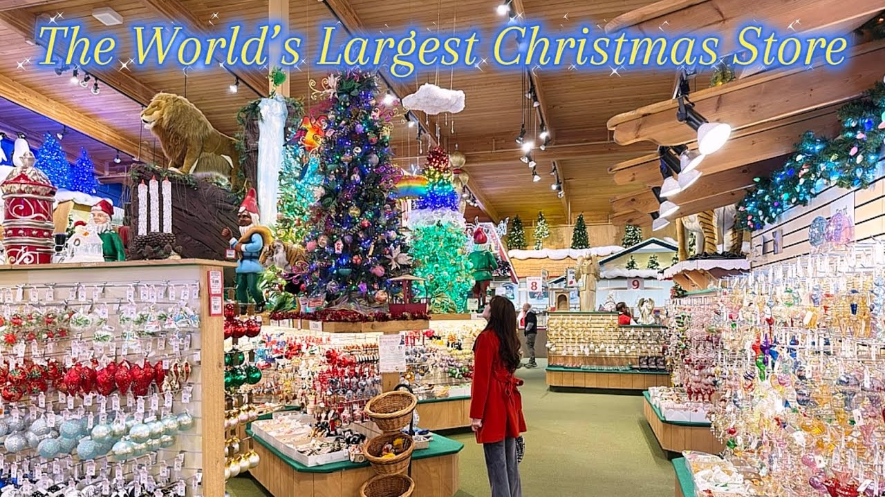 Bronner’s Christmas Wonderland🎅The World’s Largest Christmas Store in Frankenmuth🎄