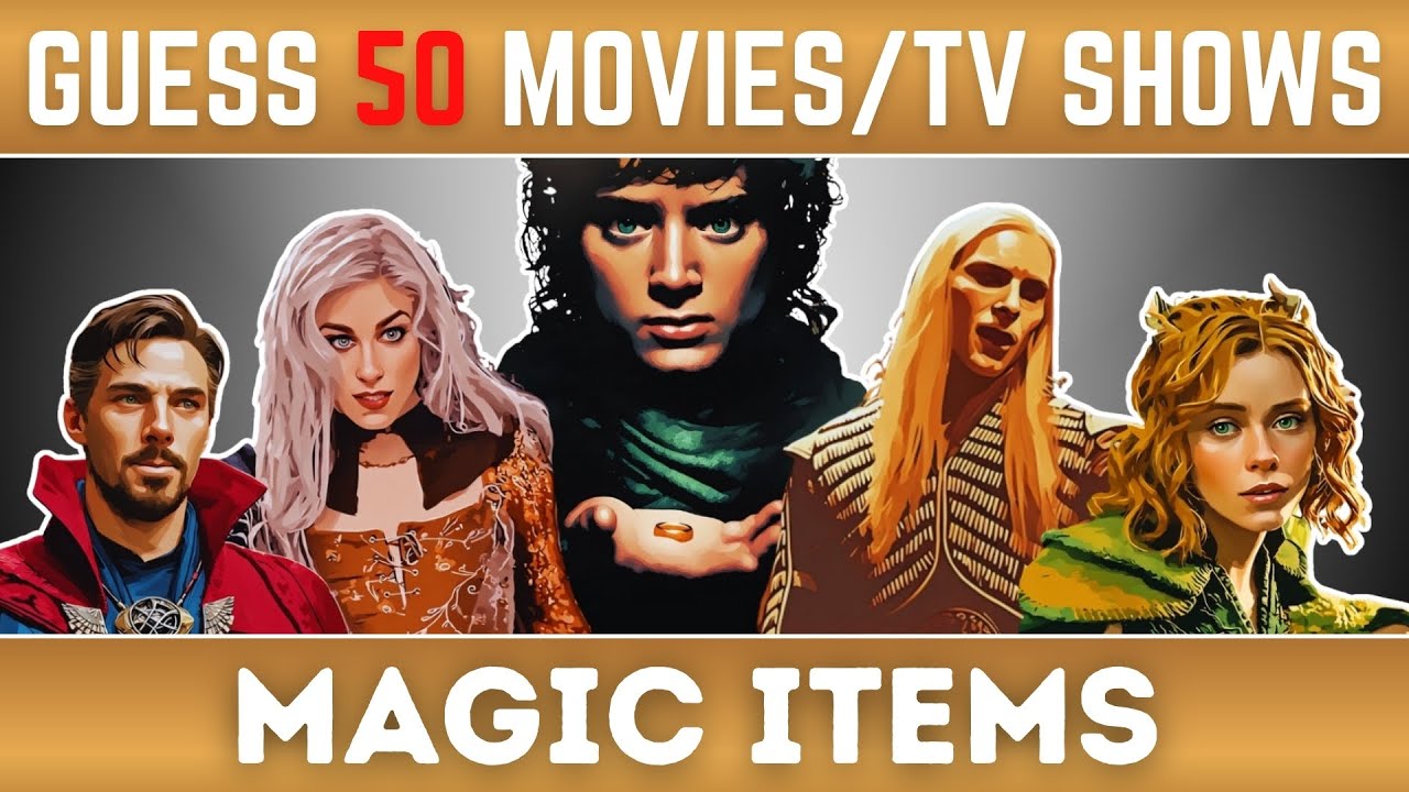 MAGIC MOVIE ITEMS! Can you guess these magical objects from Film and Television | Movie Quiz | TV