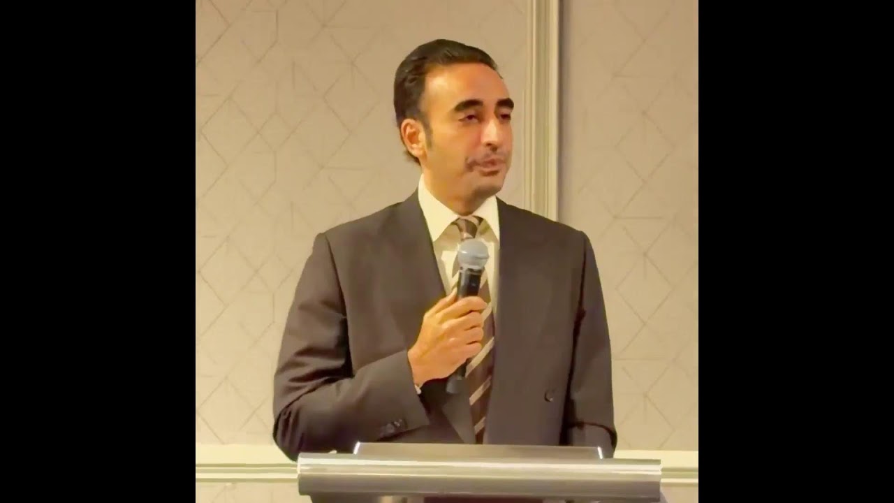 Chairman PPP Bilawal Bhutto Zardari addressing Young Leaders Reception at National Prayer Breakfast