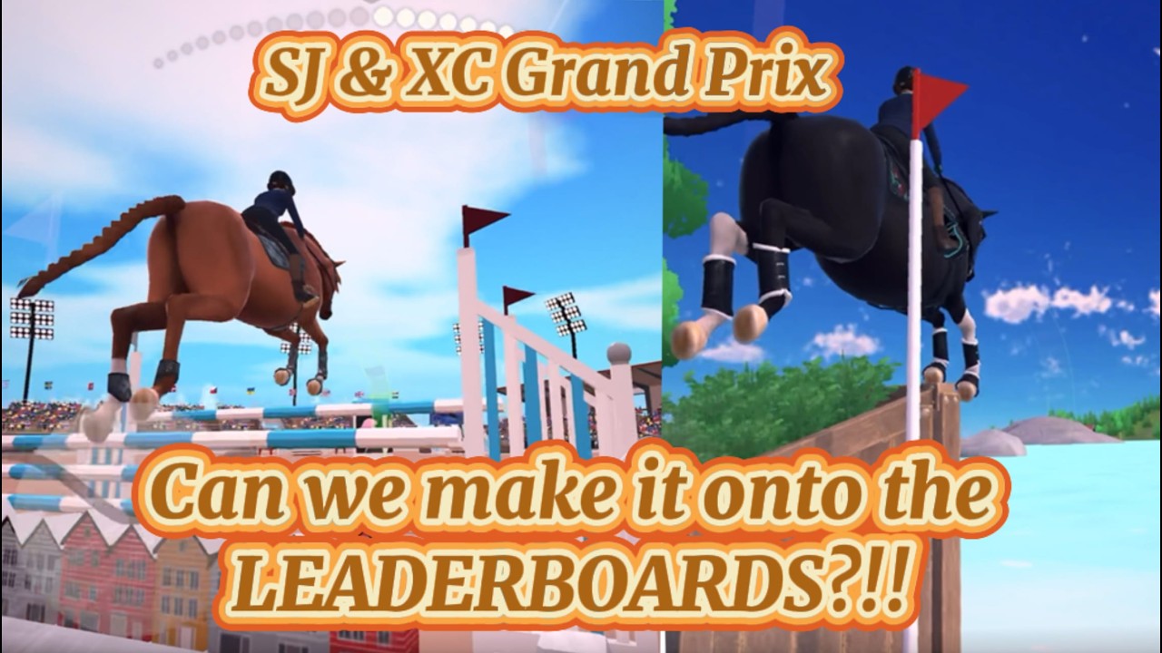 Time to compete!🏅🐎 - Attacking ETG leaderboards in SJ & XC - Equestrian The Game