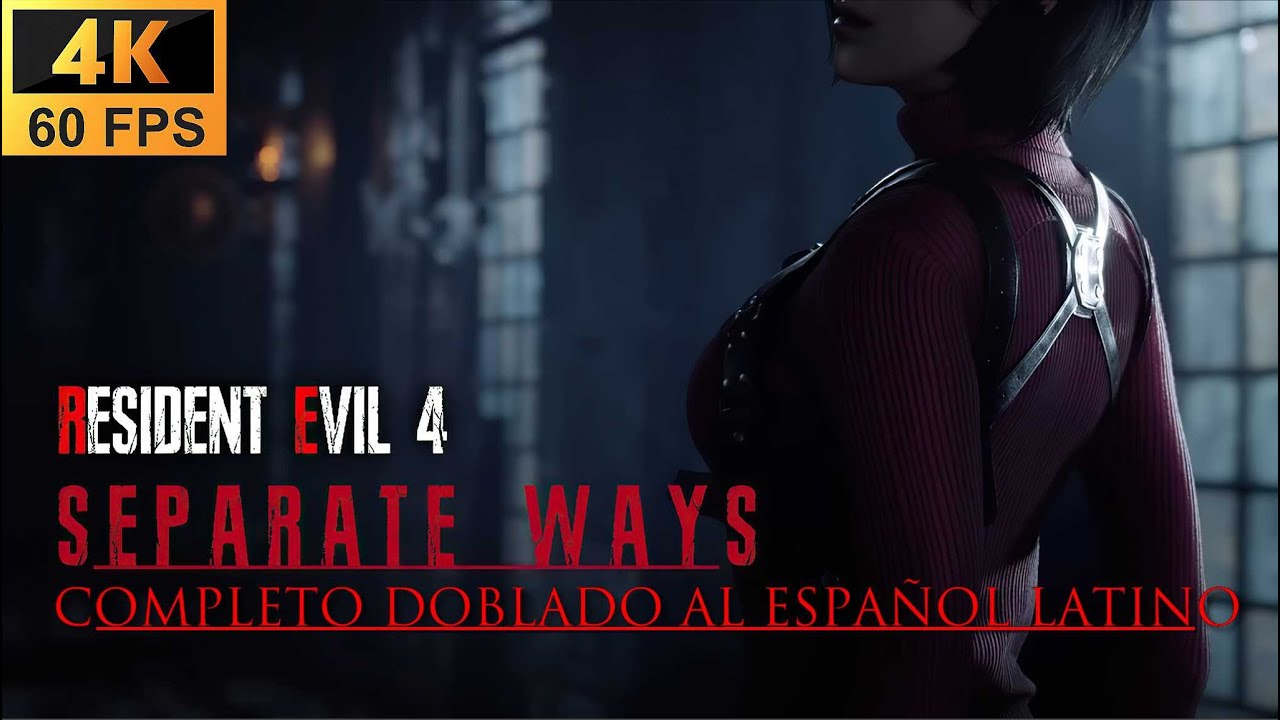 Resident Evil 4 Remake - Separate Ways DLC Completo Mod Doblaje Español Latino PC Gameplay 4K 60 FPS