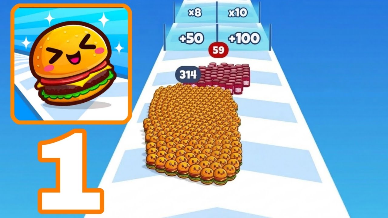 Food Run - Gameplay Walkthrough Part 1 (Android,iOS)