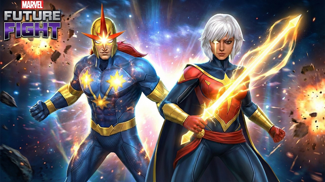 🔴PROBAMOS LOS NUEVOS UNIFORMES DE NOVA Y PHYLA-VELL + SORTEO DE CRISTALES MARVEL FUTURE FIGHT🔴