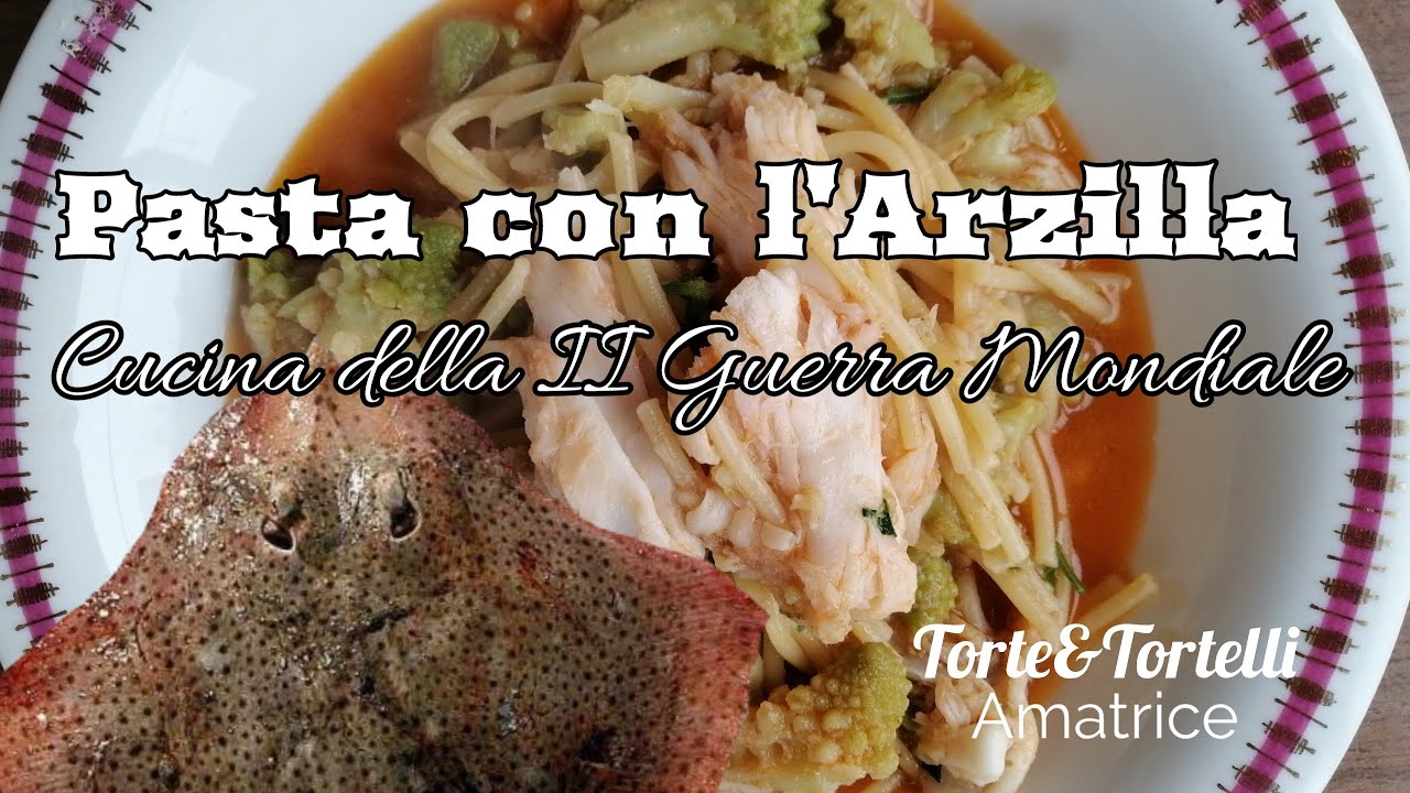 Pasta con l'ARZILLA | #ricette #vintage
