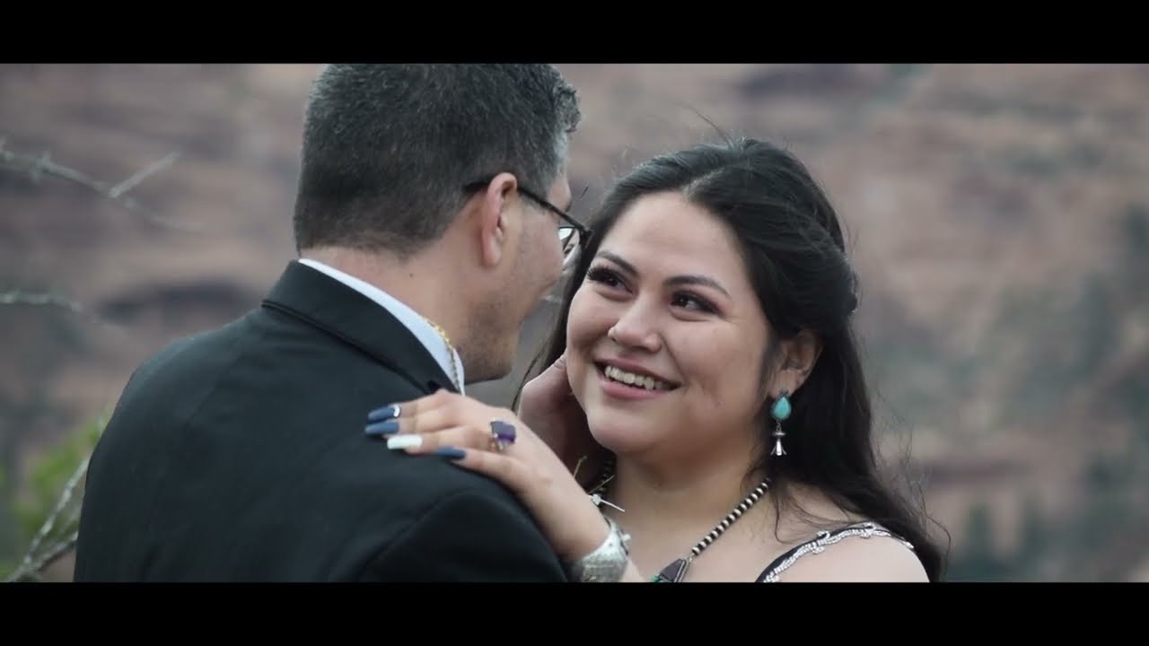 Ericka & Ryan's Wedding Video / Wedding at Spider rock, AZ (Navajo WEDDING)