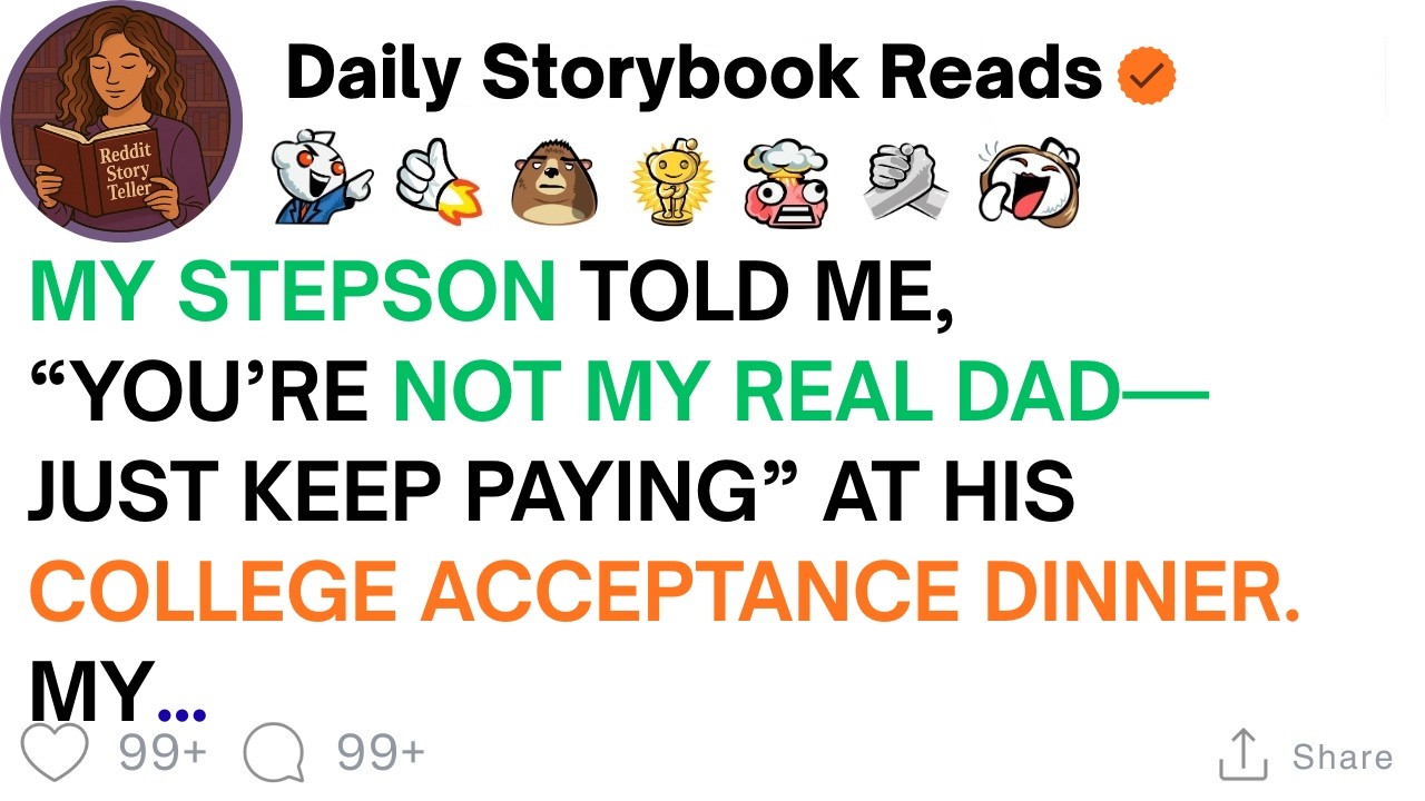[ Full Story ]My Stepson Said To Me, “You’re Not My True Dad—Just Keep Funding” At His College...