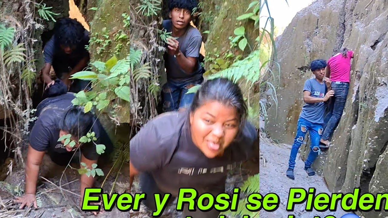 Rosi Con la Lengua Afuera😱Se pierden En este Enorme Lab3rinto😱Eber ayuda a Cindy😱