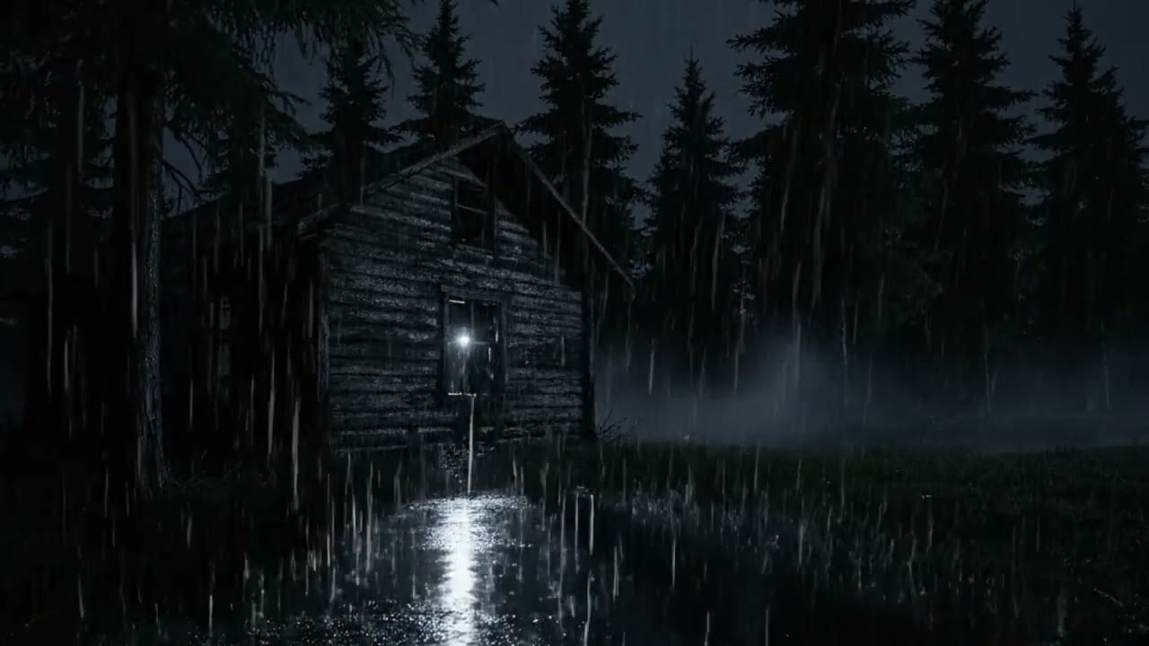 Gentle Rain Sounds for Deep Sleep | Night Rain ASMR Ambience