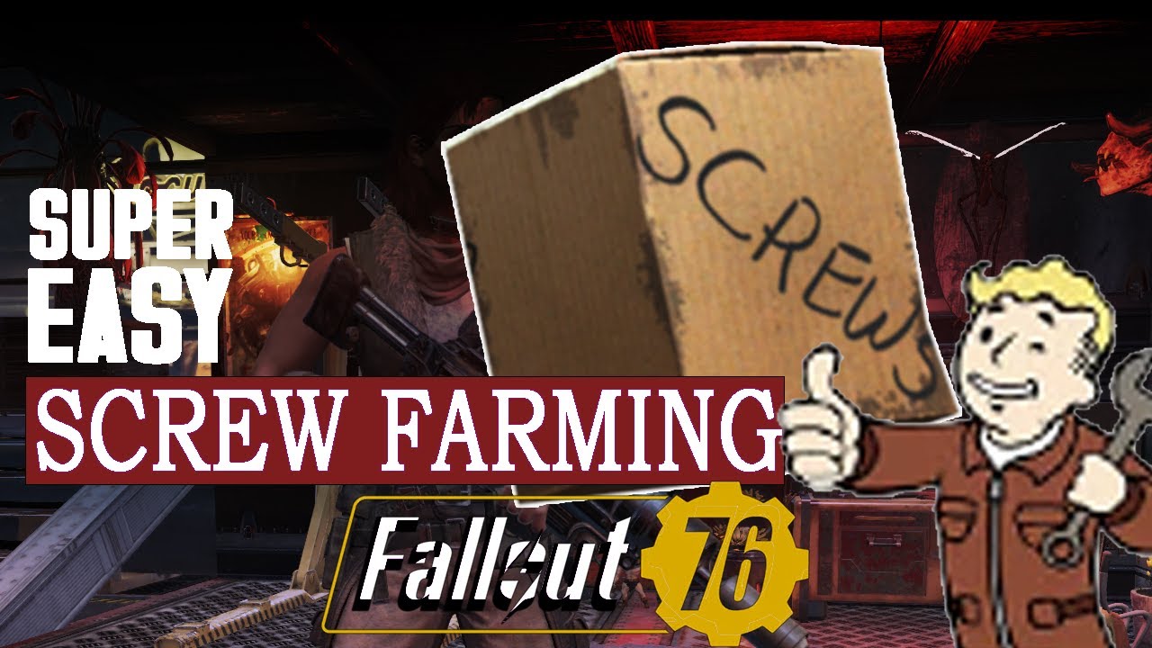 Fallout 76 How to Get UNLIMITED Screws in Fallout 76 Steel Reign - SUPER Easy and Repeatable