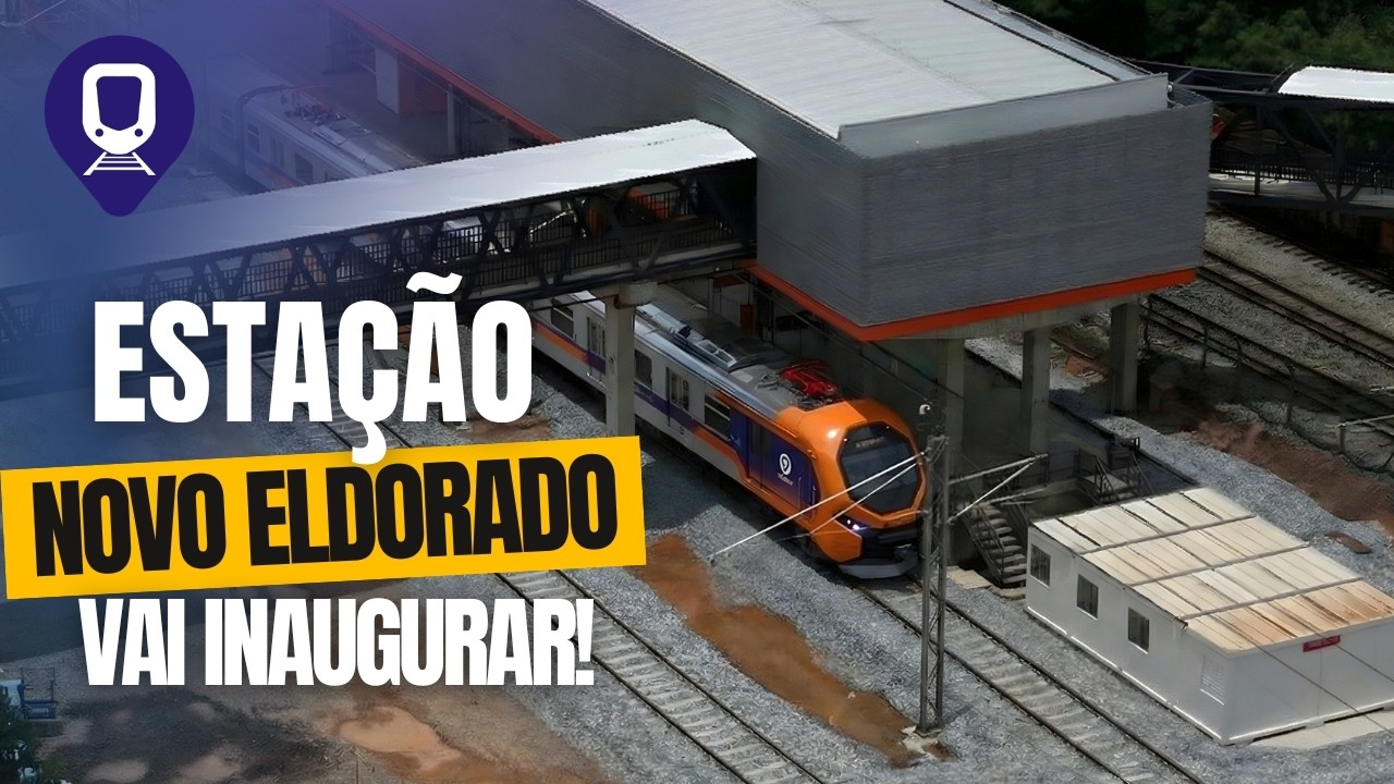 Estação Novo Eldorado vai ser inaugurada! Veja detalhes finais das obras | Metrô BH