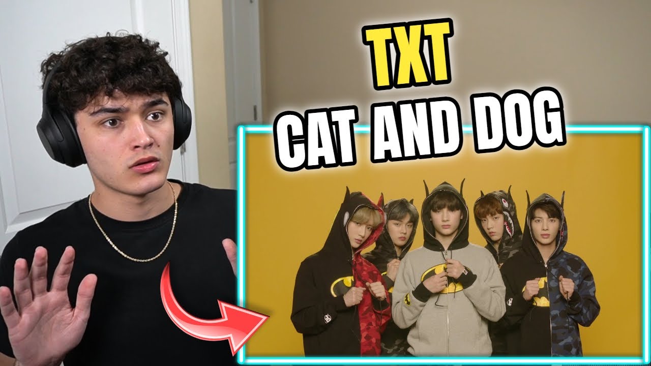 TXT 'Cat & Dog' Official MV REACTION!