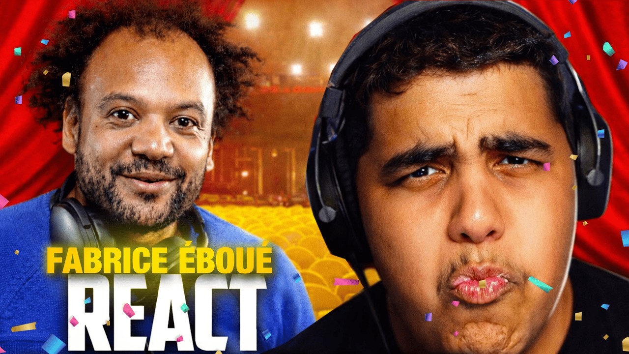 LE GOAT DE L'HUMOUR FABRICE ÉBOUE 🤯! - React Spectacle