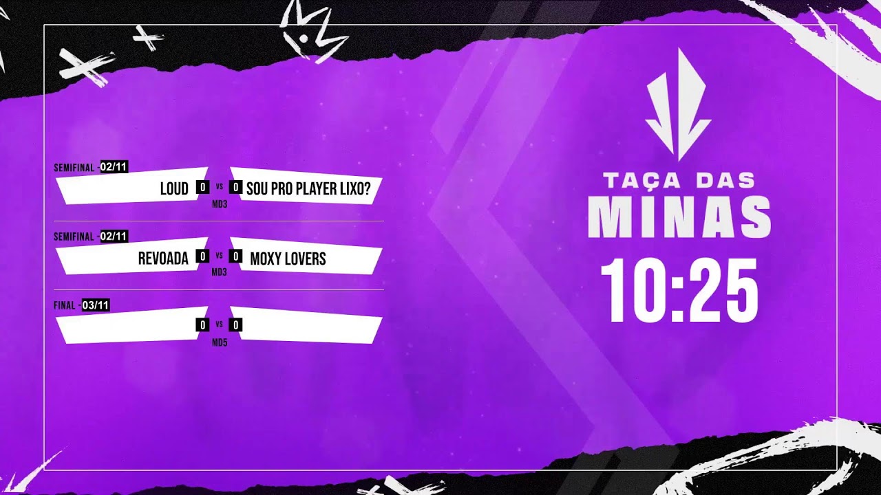 Taça das Minas #12 - SEMIFINAIS - LOUD X SPL