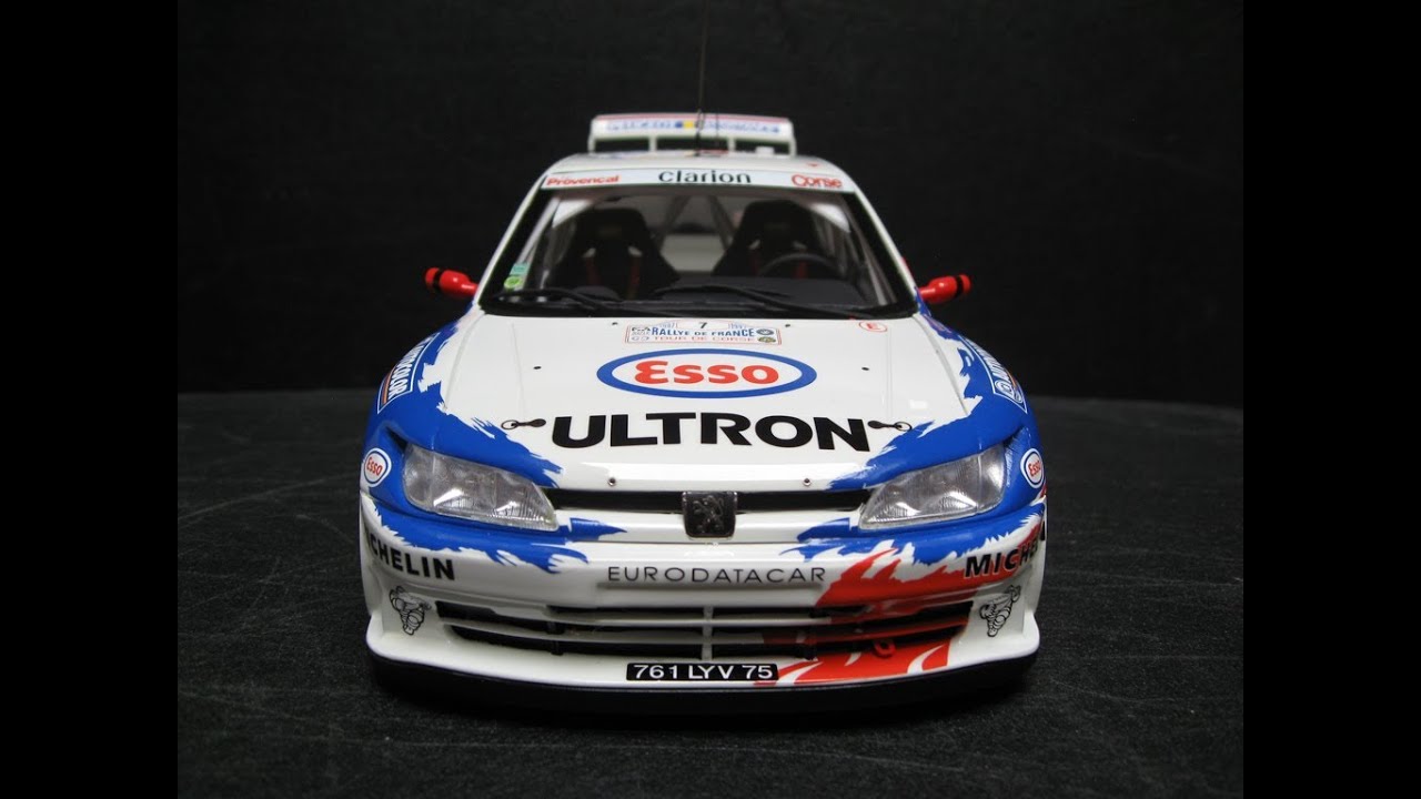 [►] Peugeot 306 Maxi Evo2 A-7 [Panizzi] [41th Tour de Corse] │1997 ► OttO mobile models 1:18 [OT076]