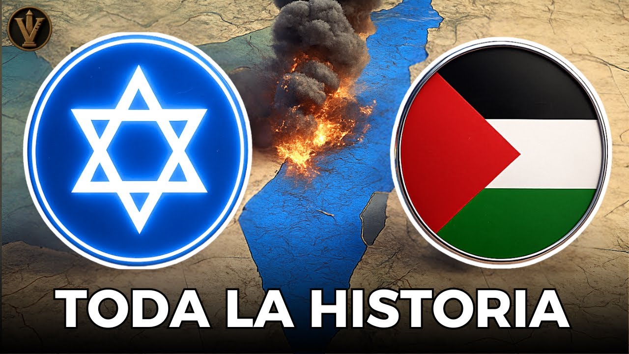 Entiende el CONFLICTO entre ISRAEL y PALESTINA - TODA LA HISTORIA