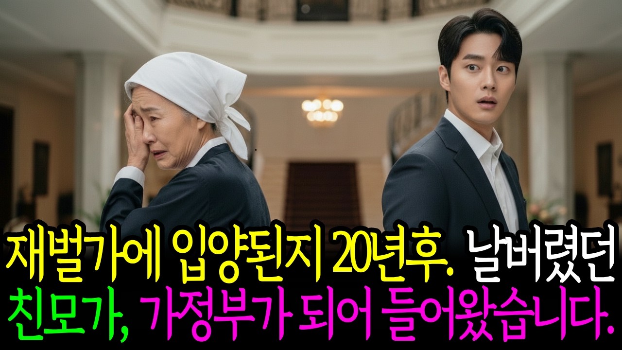 재벌가에 입양된지 20년후, 날 버렸던 친모가 ,가정부가 되어 들어왔습니다.