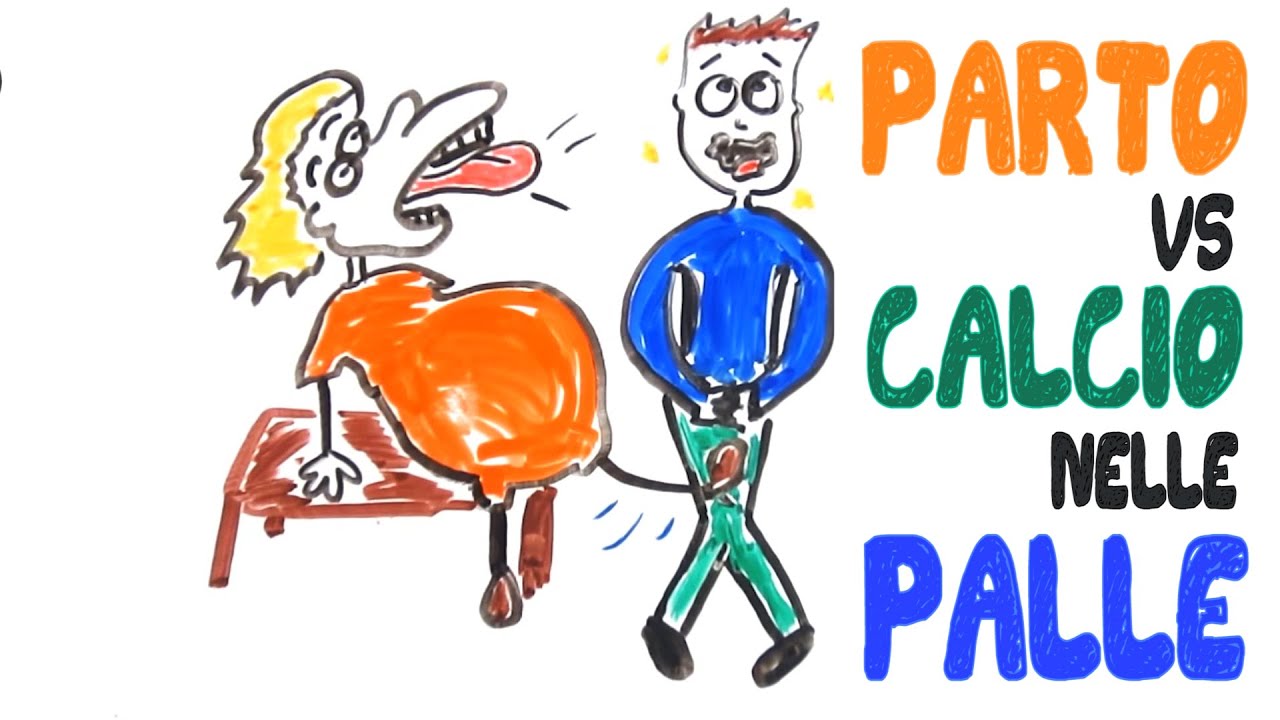 Fa più male PARTORIRE o un CALCIO nelle PALLE?