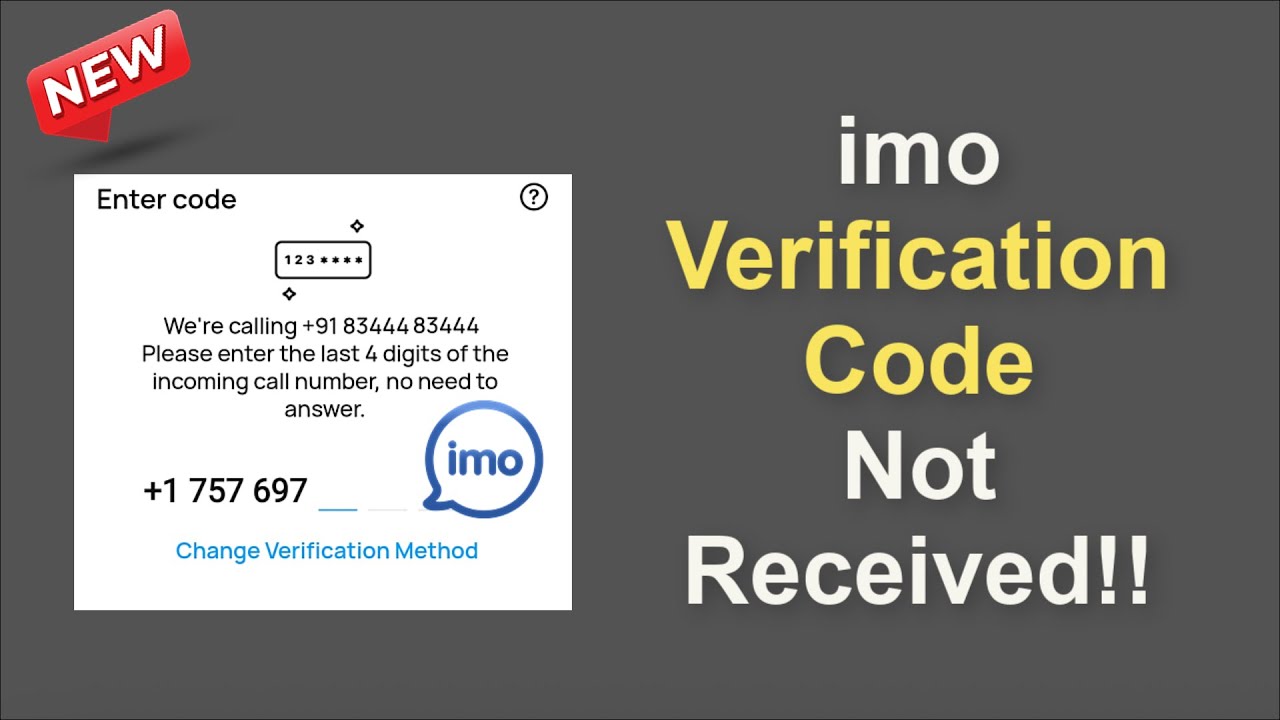 Fix - imo verification Code / OTP Not Received Issue - Android & Ios - 2026