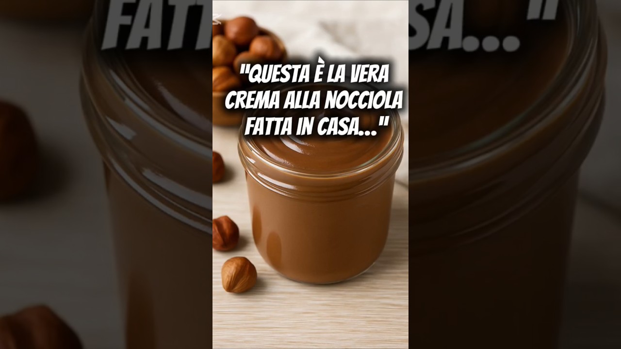 Crema alla nocciola fatta in casa: senza olio di palma, meglio dell&rsquo;originale!