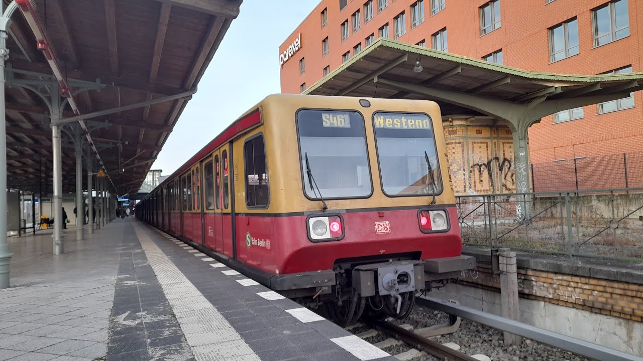 S-Bahn Berlin Mitfahrt von Königs Wusterhausen bis Bln Westend in der BR 485 auf der S46 Komplett