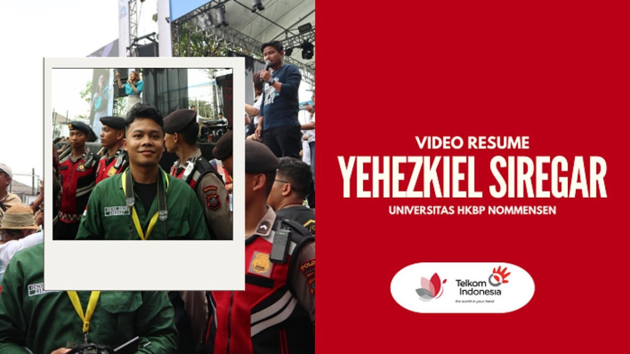 GET TO KNOW ME! IM YEHEZKIEL SIREGAR #digistarinternship #telkomindonesia