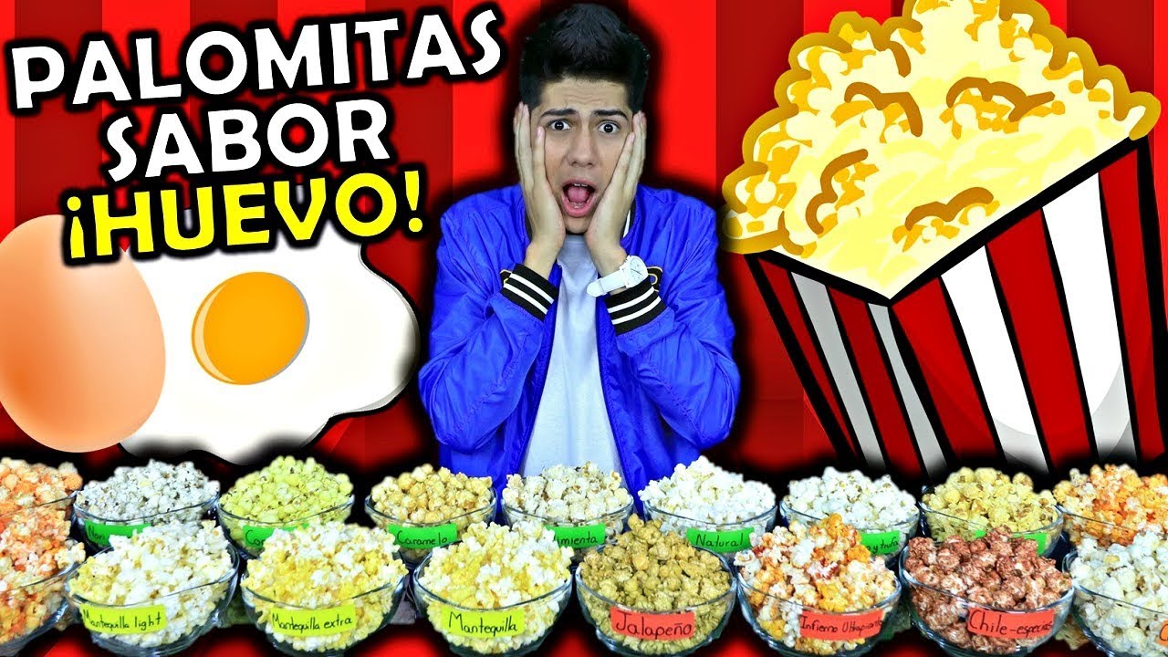 ¡ADIVINA el sabor de las PALOMITAS! RETO + de15 SABORES - [ANTRAX] ☣