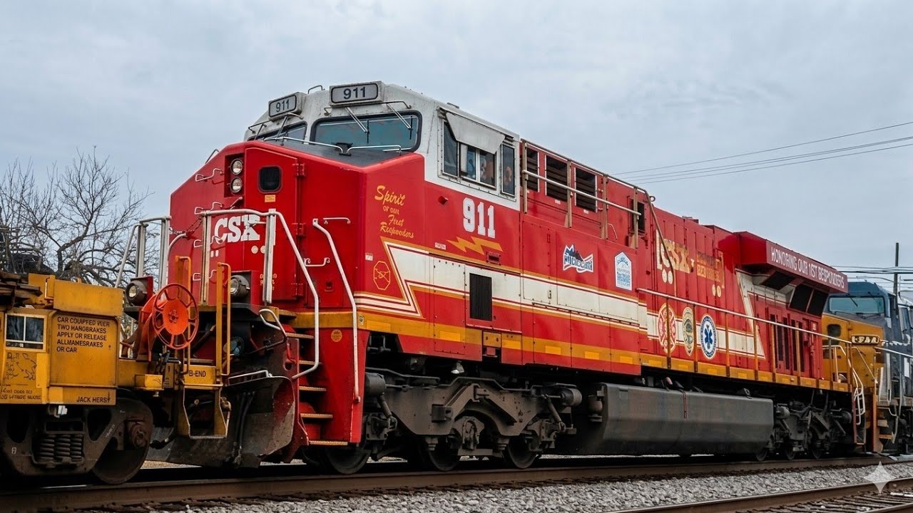 CSX Northbound General Manifest M514 w/ CSX 911 Murfreesboro, TN 02/04/26