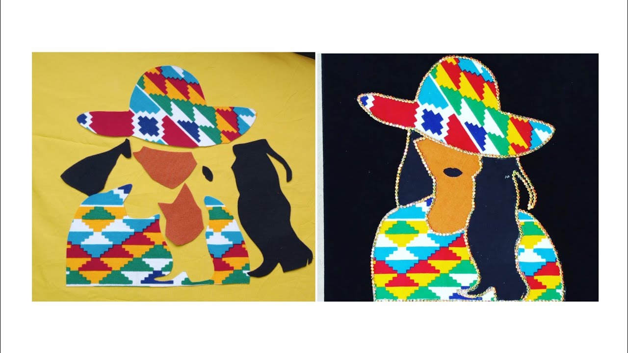 DIY: Make Unique Fabric Collages, portrait quilts and Wall Arts from Scraps