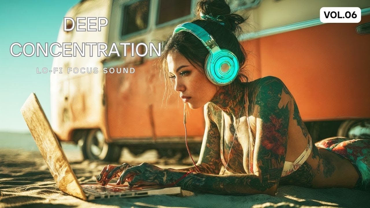 DEEP CONCENTRATION | Lo-fi Focus Sound for Work, Study & Deep Flow | ChillCamp Lo-fi
