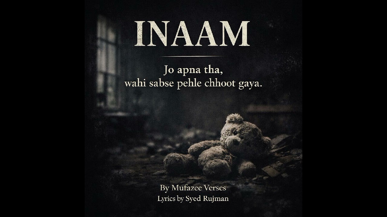INAAM | A Heartbreaking Poetry Song | Mufazee Verses