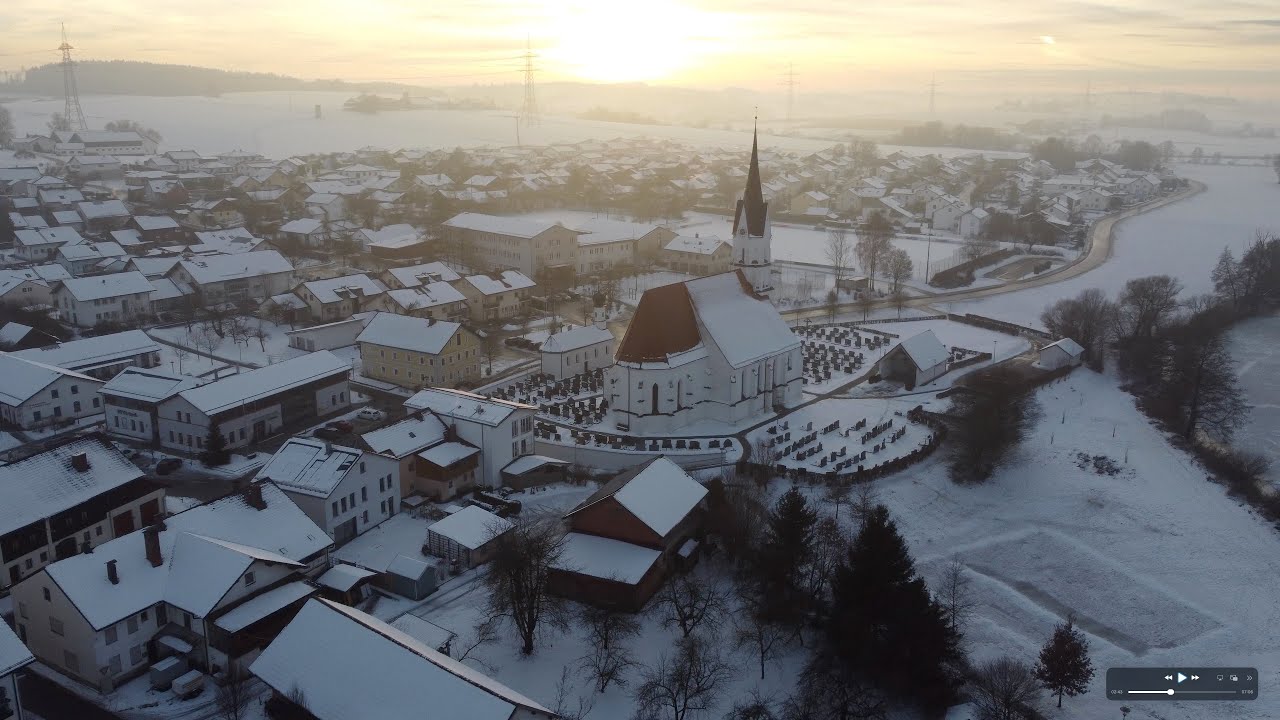 Unterdietfurt Winterzauber in 4k mix, 13.01.2026