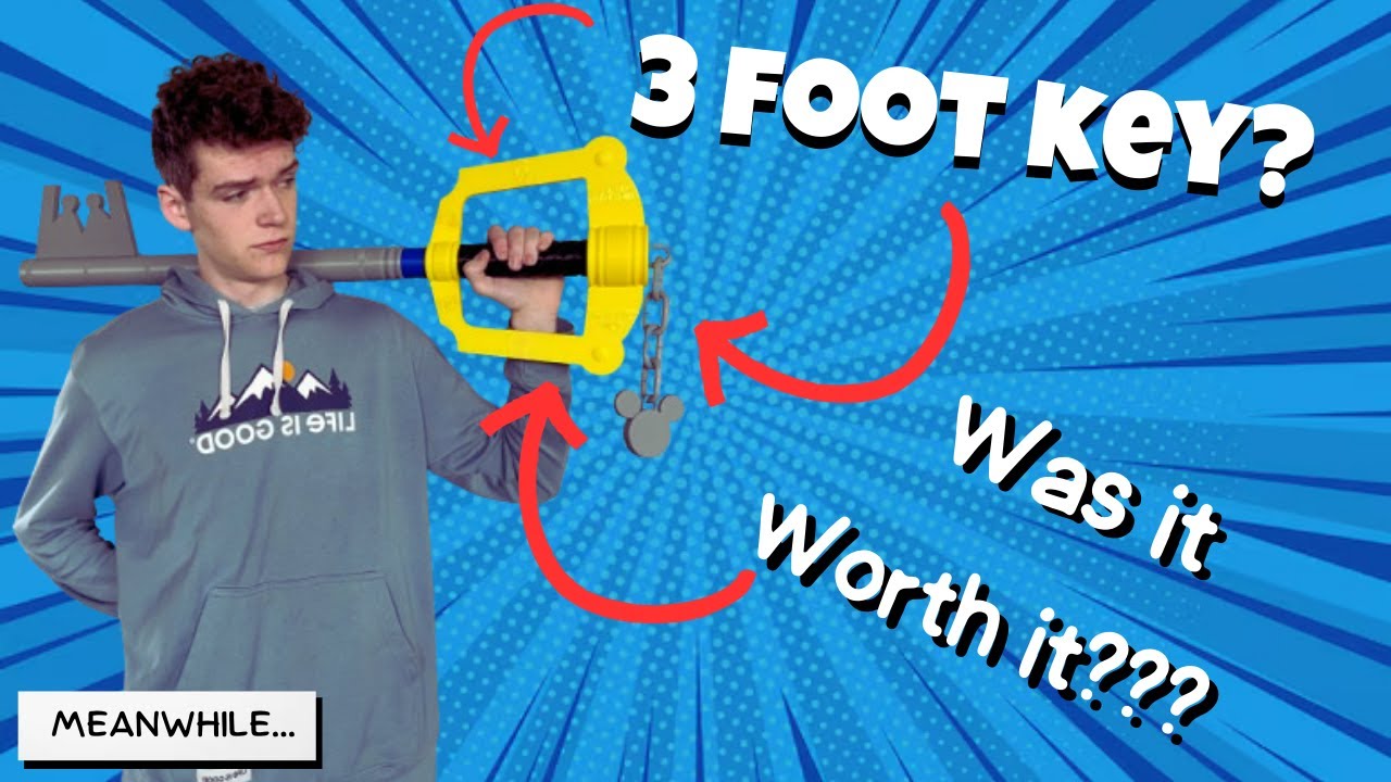 How to 3D Print Sora's Keyblade!