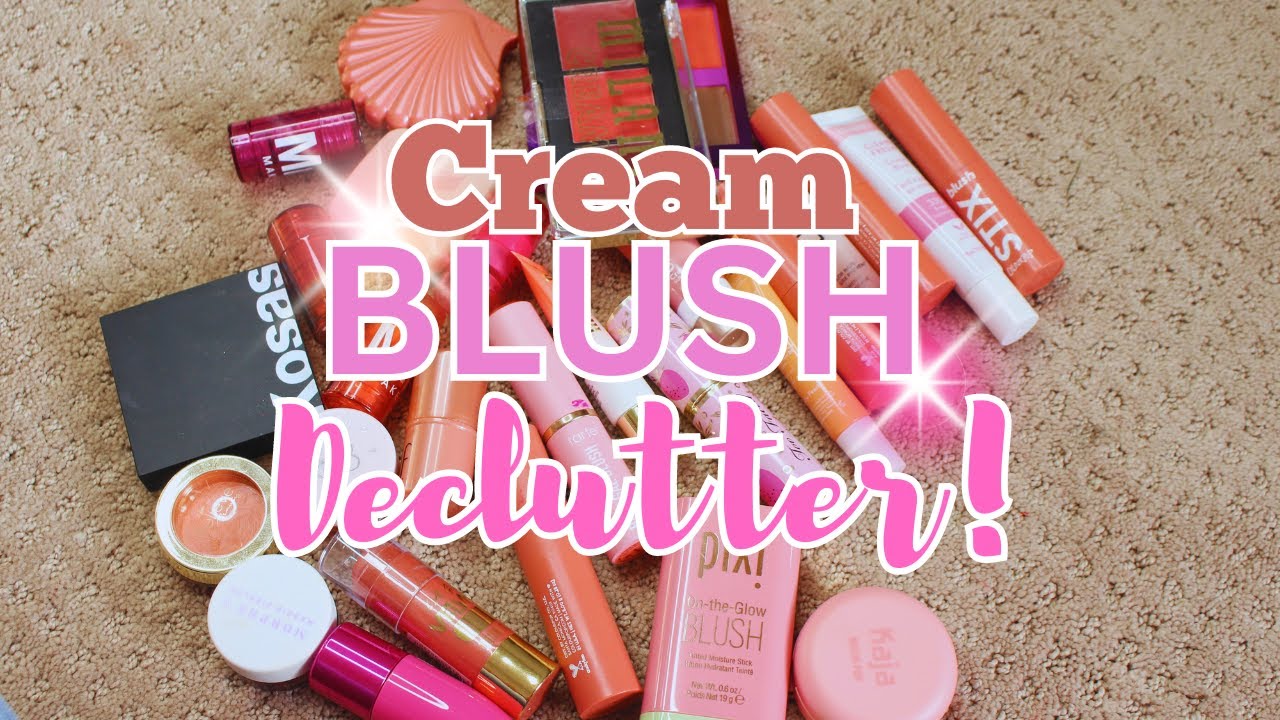 Cream Blush Declutter... Getting Rid of Half My Collection!!!