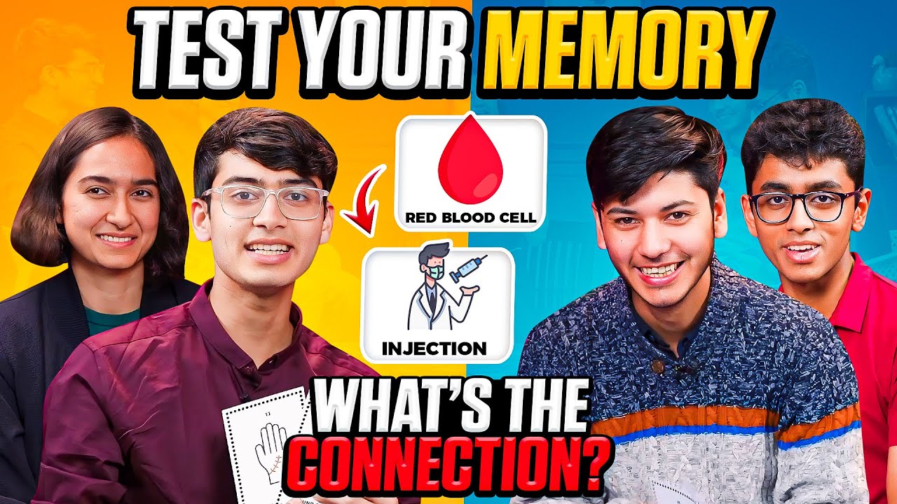 NEET Toppers TEST THEIR MEMORY - 1st Year vs 2nd Year  ft. Haziq, Vaidehi, Dhruv & Shriniket