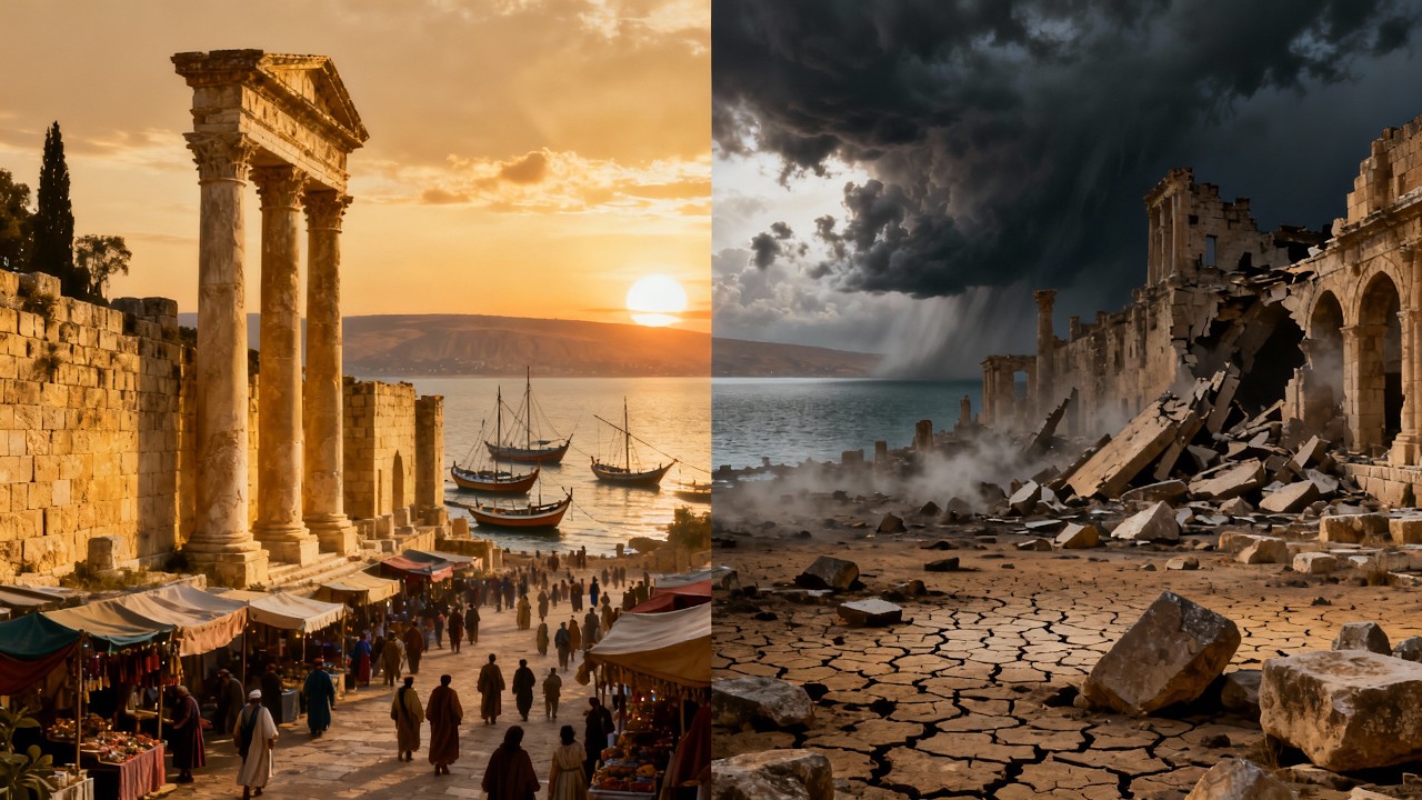 La INCREÍBLE HISTORIA de BETSAIDA De CIUDAD PRÓSPERA a RUINAS MALDITA