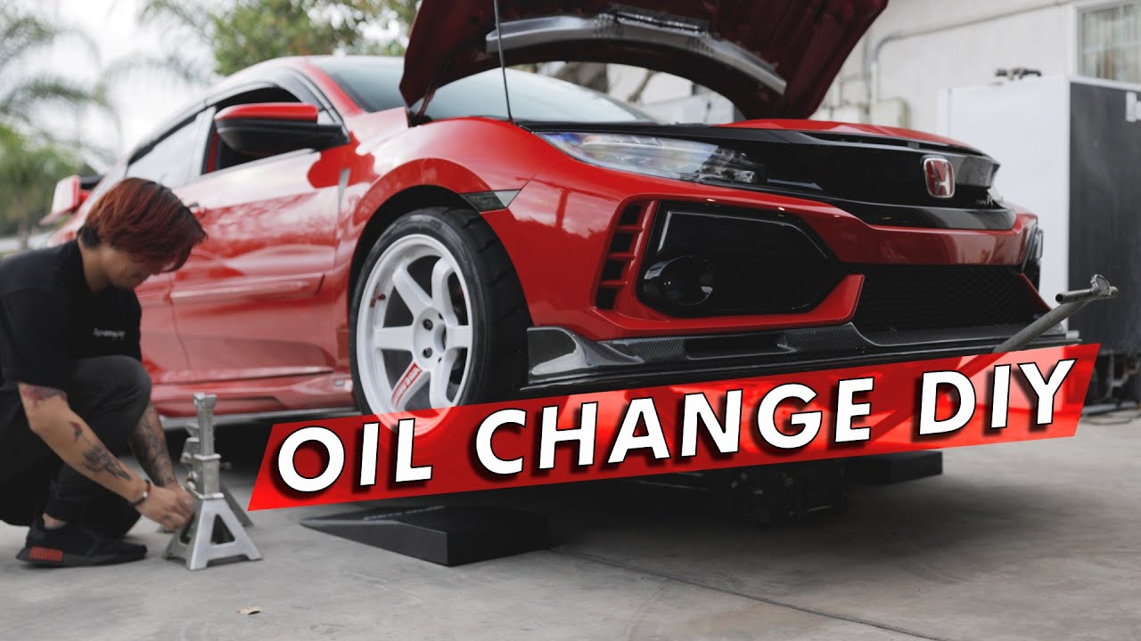 HOW TO: Civic Type R Oil Change