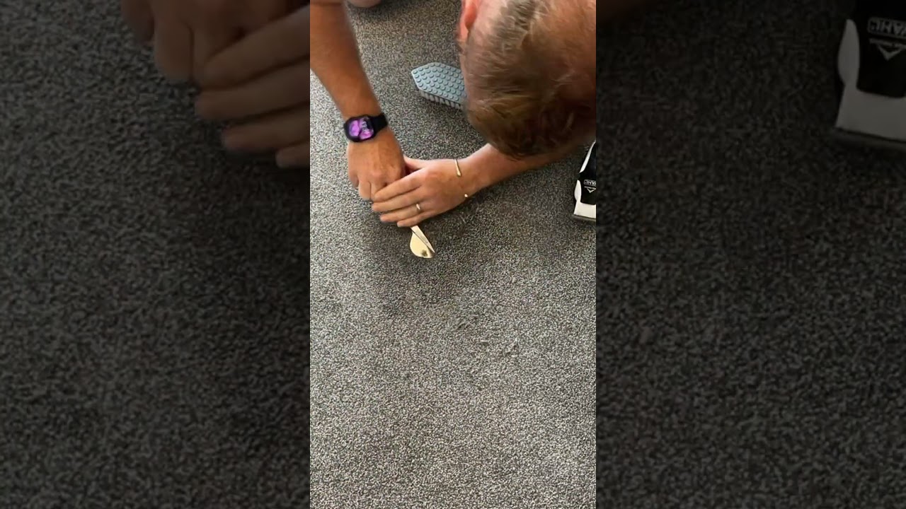 Iron man? No Iron Burn!! #carpetrepair