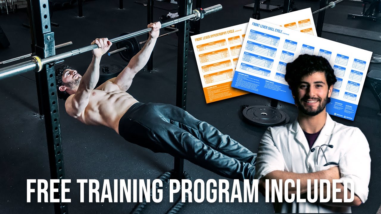 The Most Comprehensive Front Lever Tutorial (PROGRAM INCLUDED)