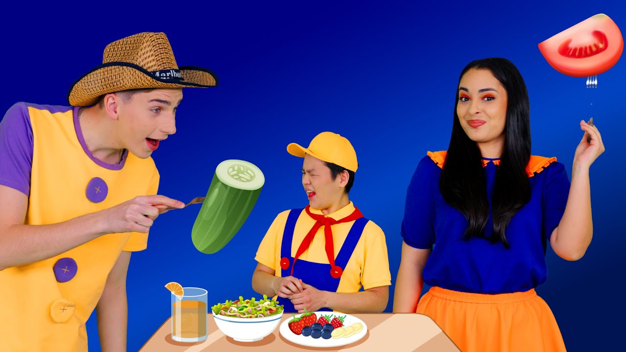 A Healthy Meal | Healthy Eating Song  & Om Nom Nom | Kids Funny Songs