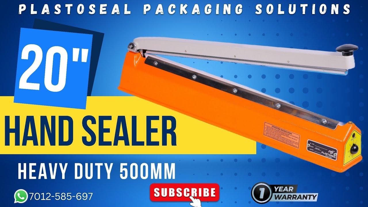 Plastic bag sealer 500mm / 20