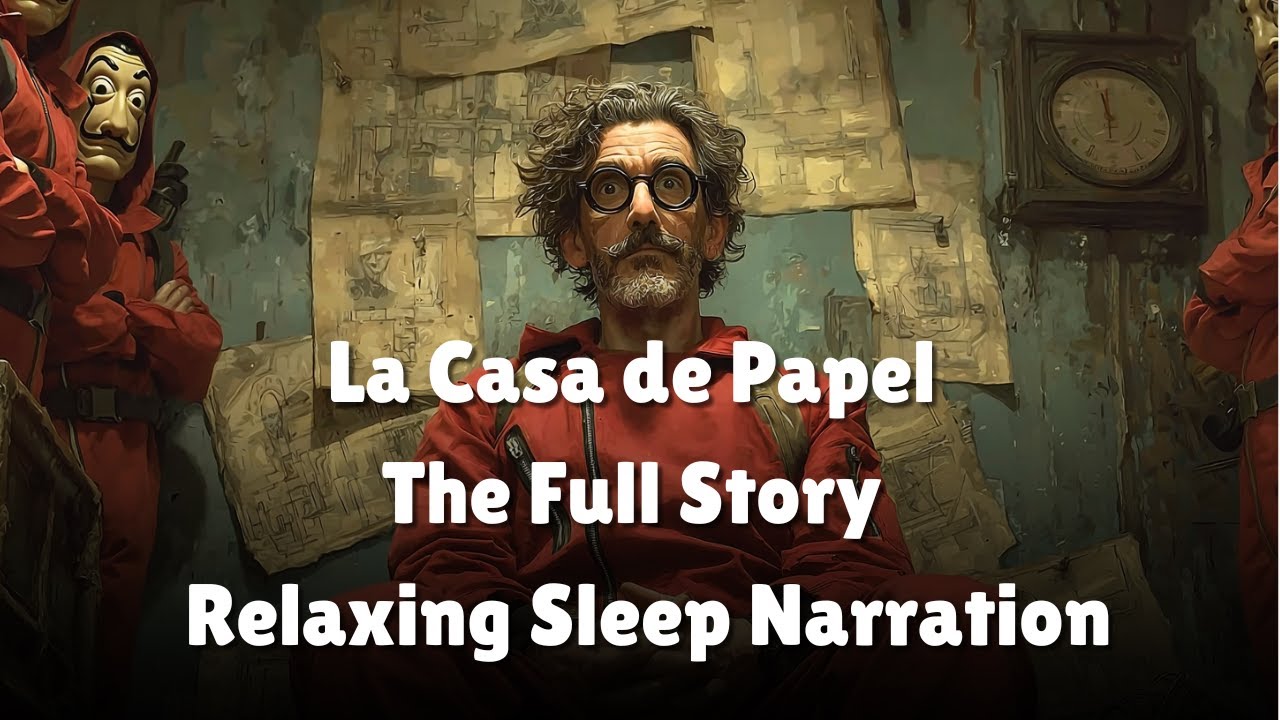 La Casa de Papel – The Full Story | Relaxing Sleep Narration